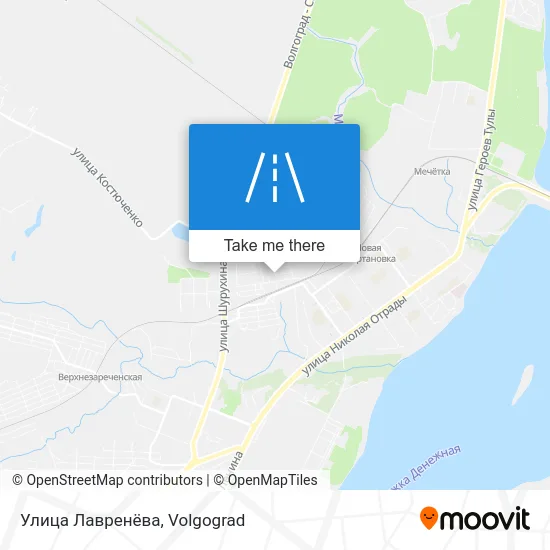 Улица Лавренёва map