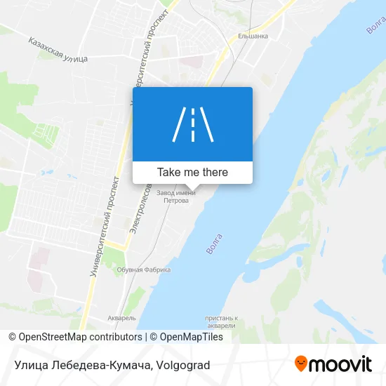 Улица Лебедева-Кумача map