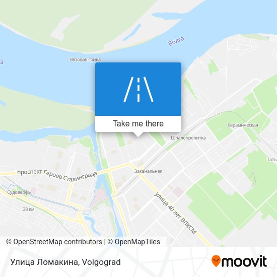 Улица Ломакина map