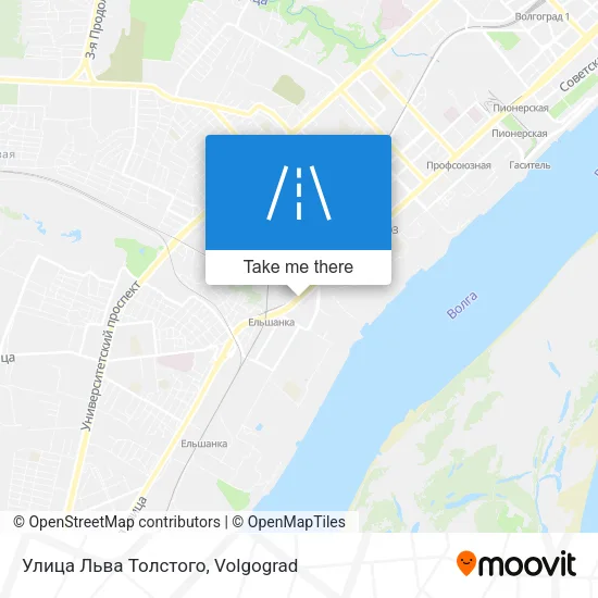 Улица Льва Толстого map
