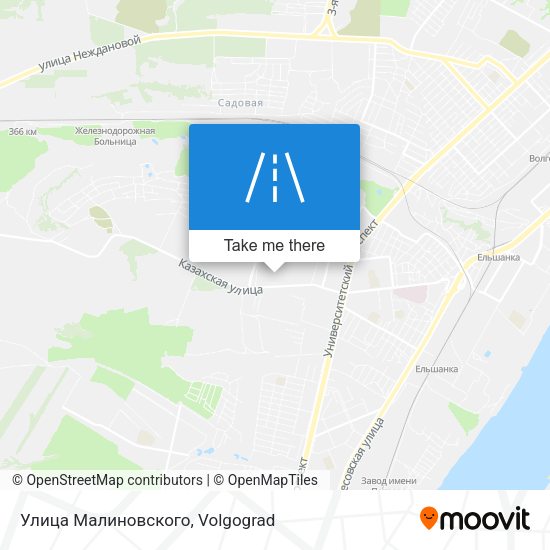 Улица Малиновского map