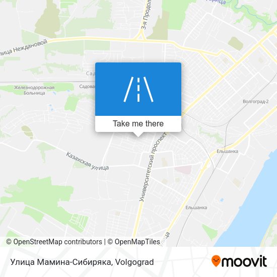 Улица Мамина-Сибиряка map