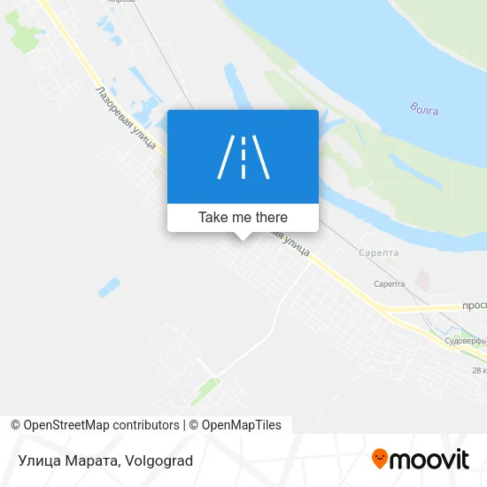 Улица Марата map