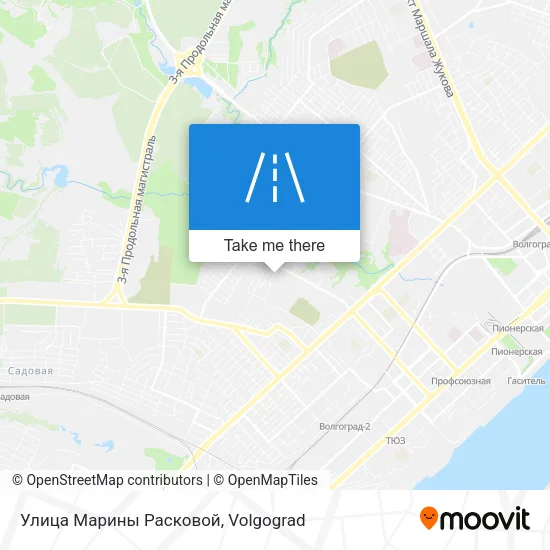 Улица Марины Расковой map