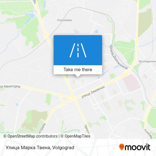 Улица Марка Твена map