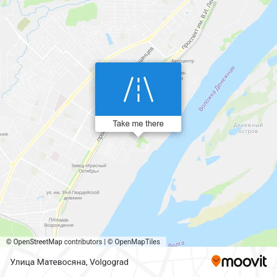 Улица Матевосяна map