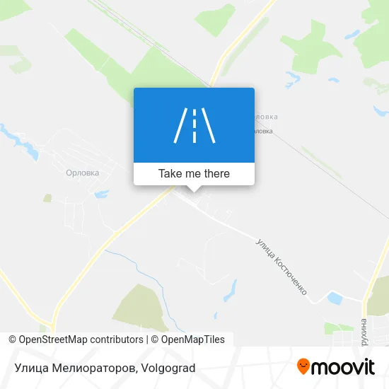 Улица Мелиораторов map