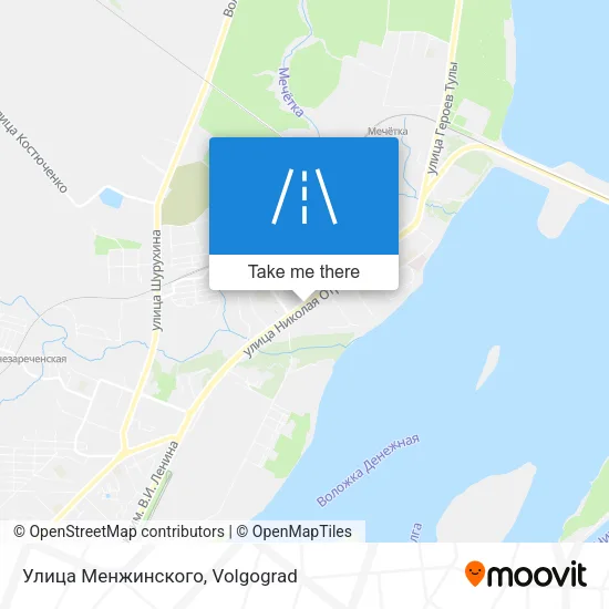 Улица Менжинского map