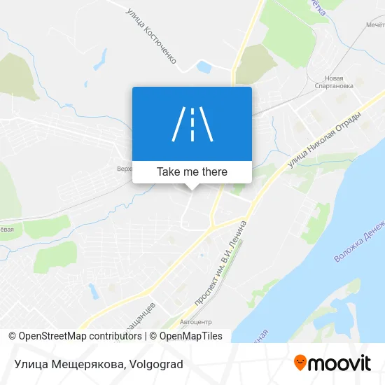 Улица Мещерякова map