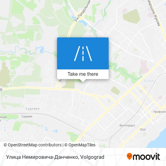 Улица Немировича-Данченко map
