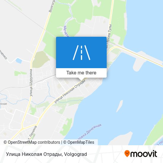Улица Николая Отрады map