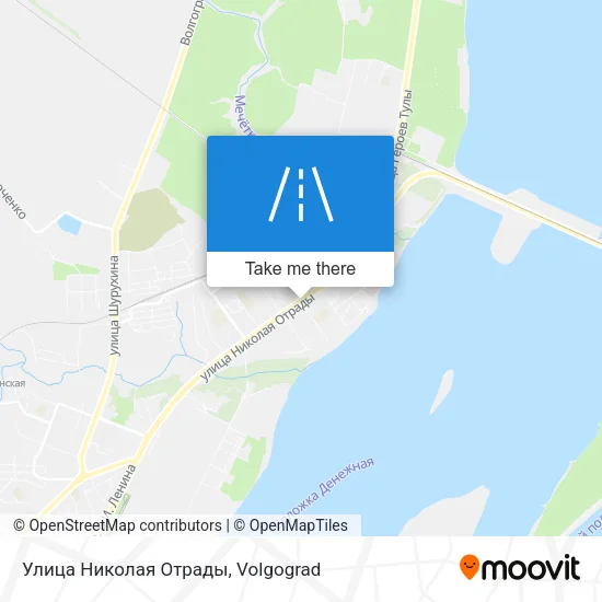 Улица Николая Отрады map