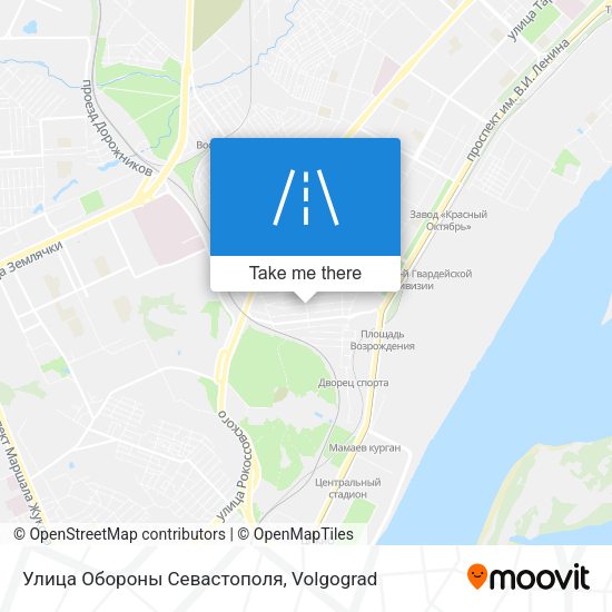 Улица Обороны Севастополя map