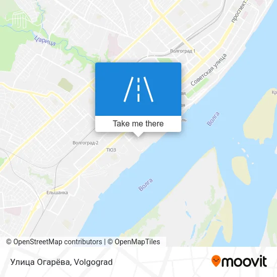 Улица Огарёва map