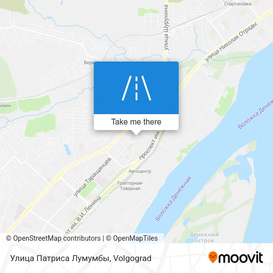 Улица Патриса Лумумбы map