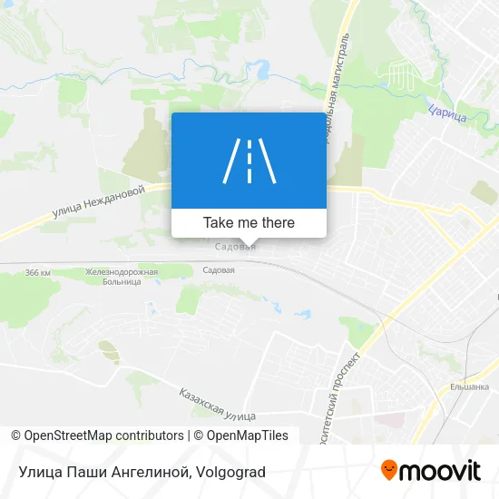 Улица Паши Ангелиной map