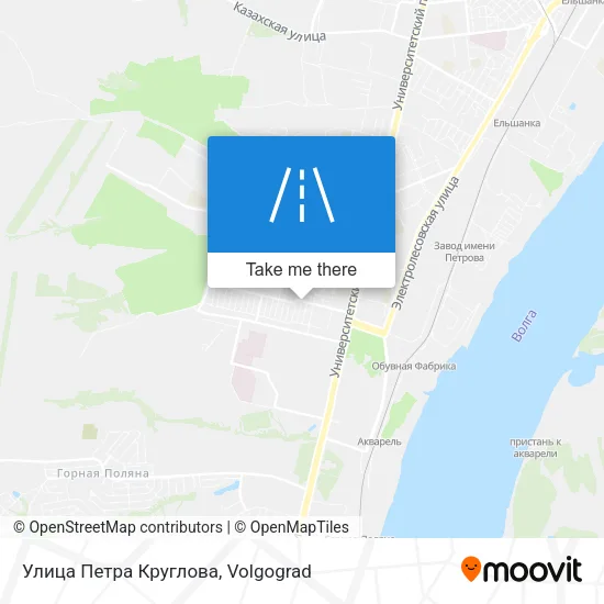 Улица Петра Круглова map