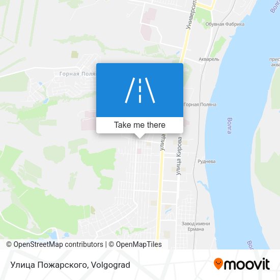 Улица Пожарского map
