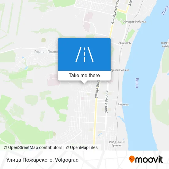 Улица Пожарского map