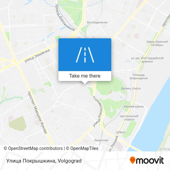 Улица Покрышкина map