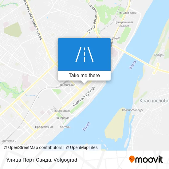 Улица Порт-Саида map