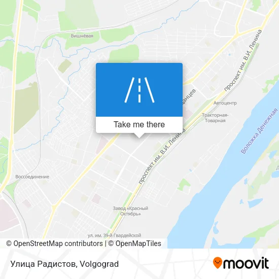 Улица Радистов map