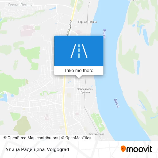 Улица Радищева map