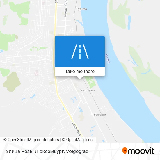 Улица Розы Люксембург map