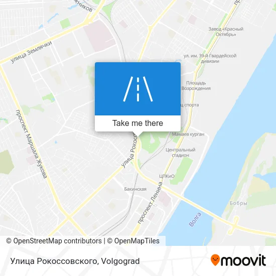 Улица Рокоссовского map