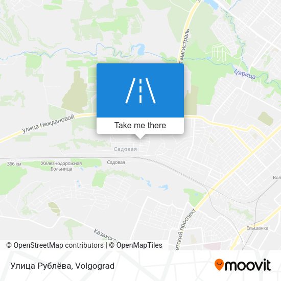 Улица Рублёва map