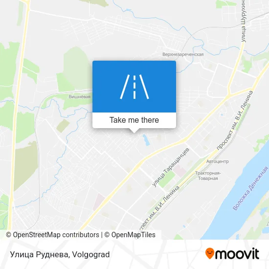 Улица Руднева map