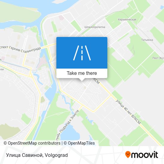 Улица Савиной map