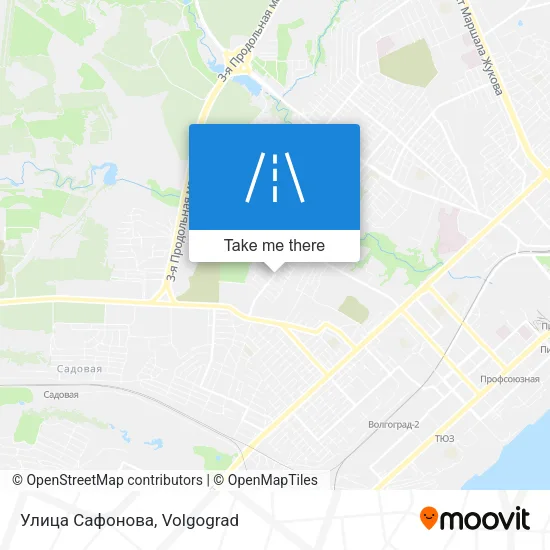 Улица Сафонова map