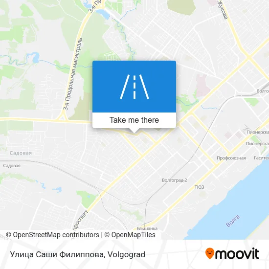 Улица Саши Филиппова map