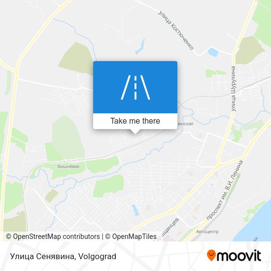Улица Сенявина map