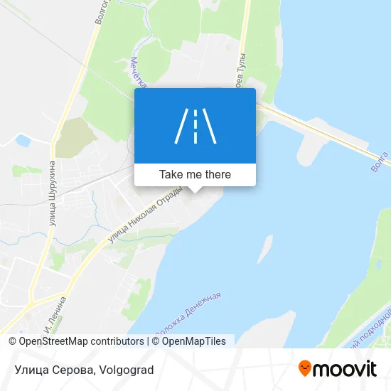 Улица Серова map