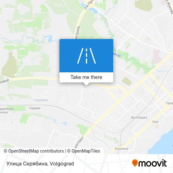 Улица Скрябина map