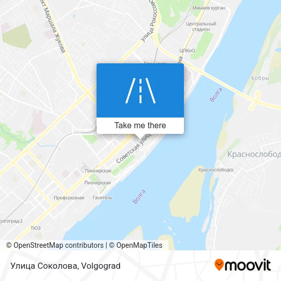 Улица Соколова map