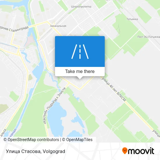 Улица Стасова map