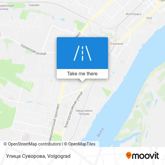 Улица Суворова map