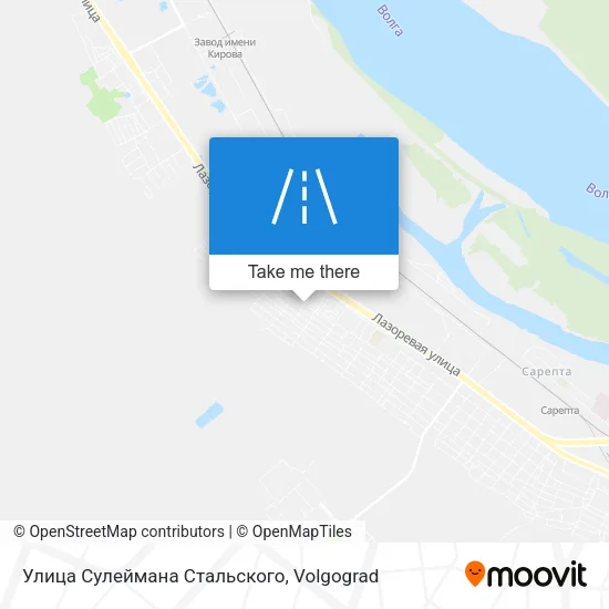Улица Сулеймана Стальского map