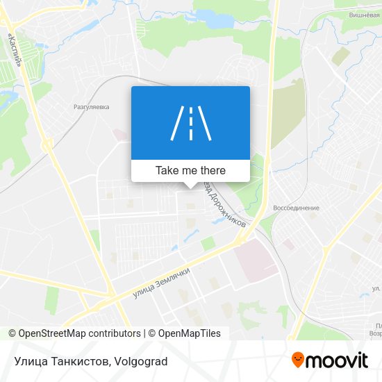 Улица Танкистов map