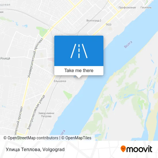 Улица Теплова map