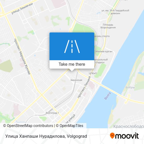 Улица Ханпаши Нурадилова map