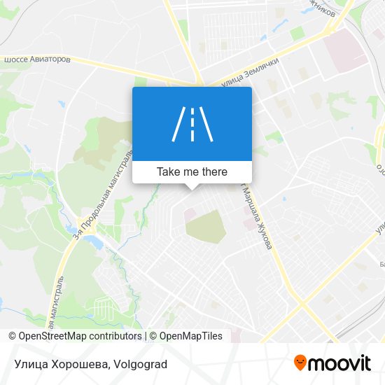 Улица Хорошева map