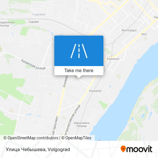 Улица Чебышева map