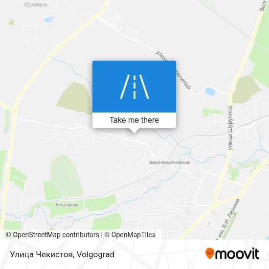 Улица Чекистов map