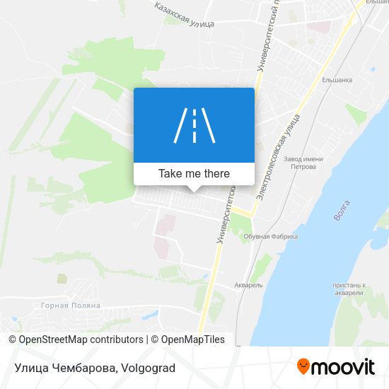 Улица Чембарова map