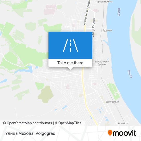 Улица Чехова map