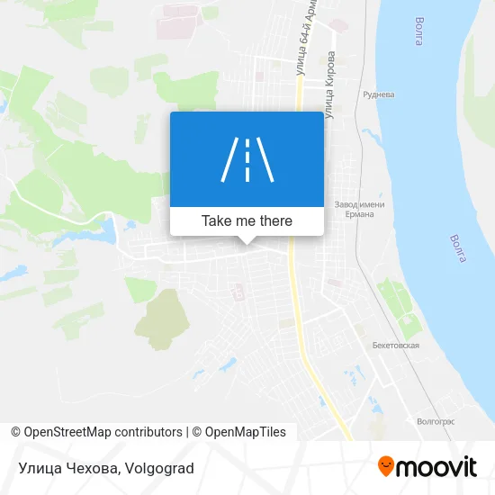 Улица Чехова map